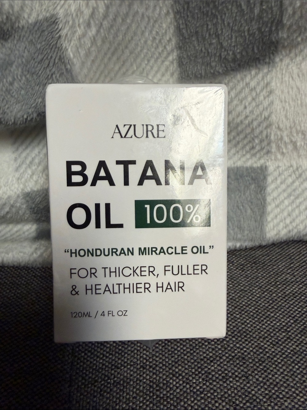 Azure Batana Oil 100% Honduran Hair Treatment - White